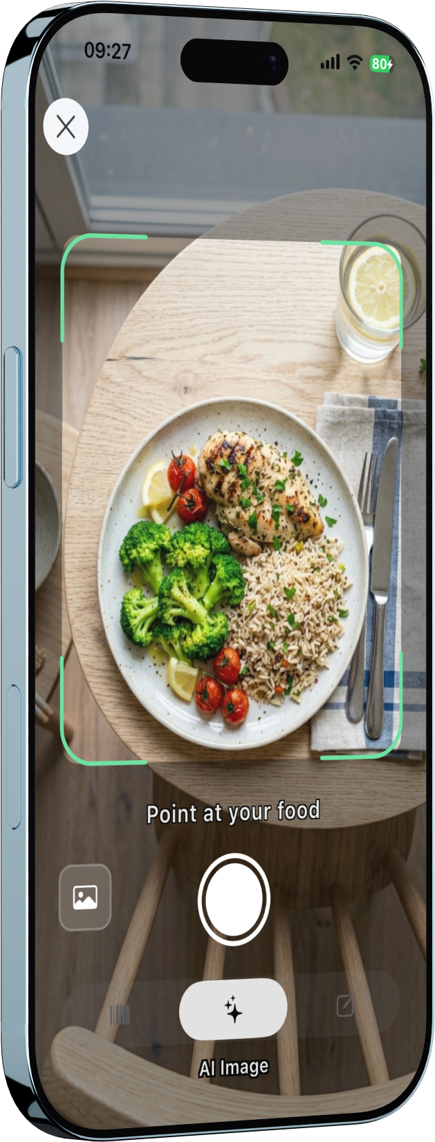 AI food scanning