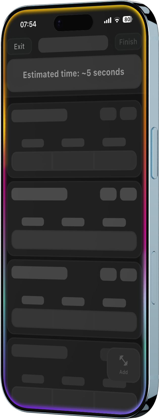 AI workout generation